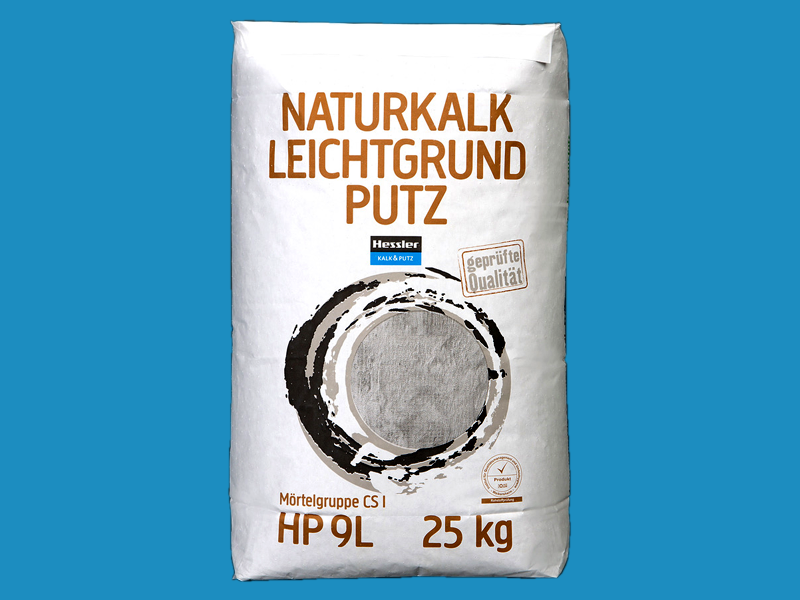 Hessler HP 9 Natural Lime Lightweight Plaster (25 kg bag)
